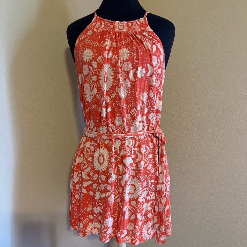 ❤️ Lucky Brand Floral Dress with Removable Belt